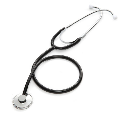 Portable single head stethoscope