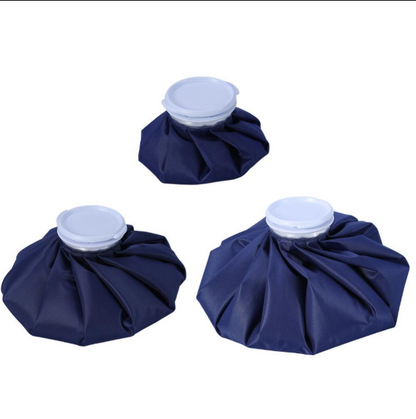 Ice bag ice pack hot and cold repeated treatment physiotherapy dark blue cloth ice bag medical ice bag