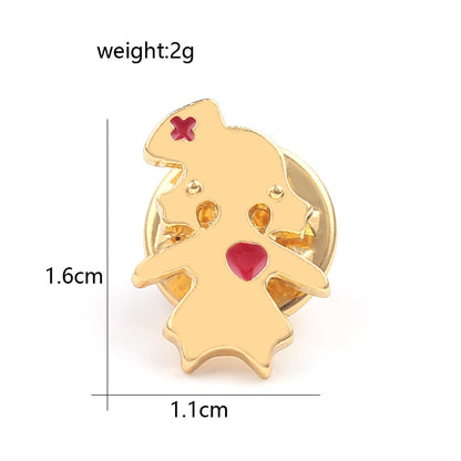 Fashion Trendy Temperament Medical Device Small Brooch