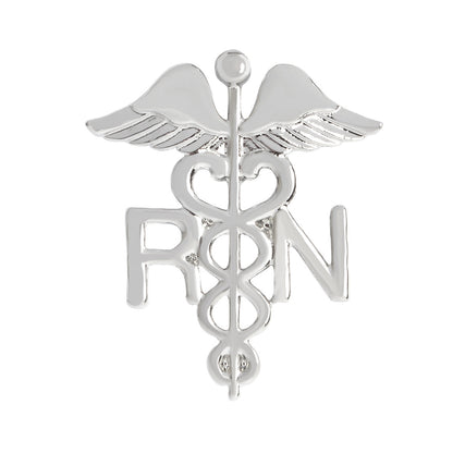 Nurse angel wing alloy Brooch