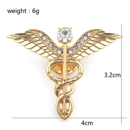 Fashion Trendy Temperament Medical Device Small Brooch