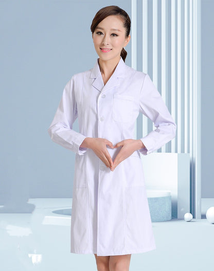 Summer Thin Short Sleeve Nurse Wear White Work Wear