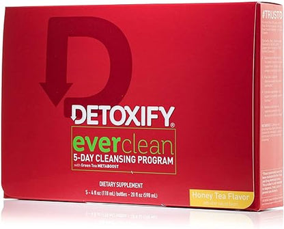 Detoxify- Ever Clean Cleansing Program (5ct 4 oz Bottles)