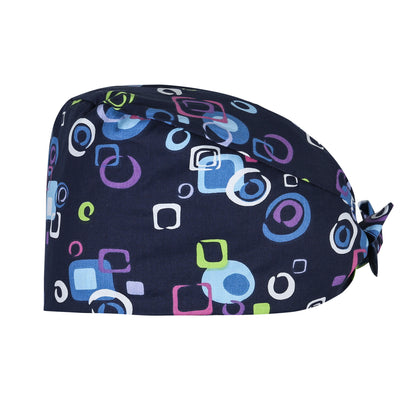 Cotton Printed Nurse Cute Baotou Surgical Cap