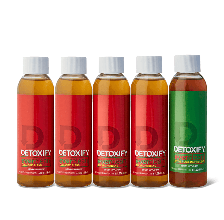 Detoxify- Ever Clean Cleansing Program (5ct 4 oz Bottles)