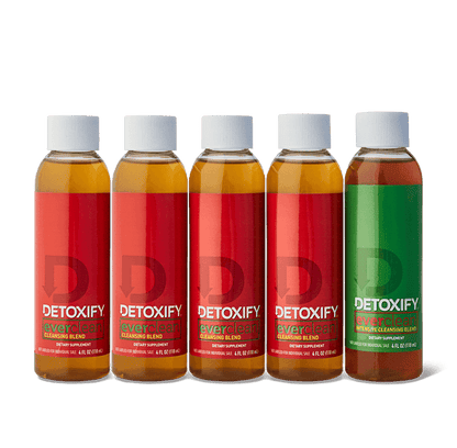 Detoxify- Ever Clean Cleansing Program (5ct 4 oz Bottles)