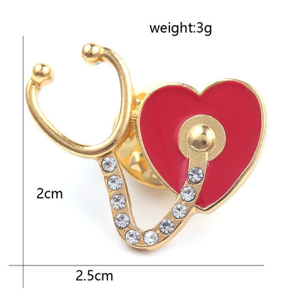 Fashion Trendy Temperament Medical Device Small Brooch