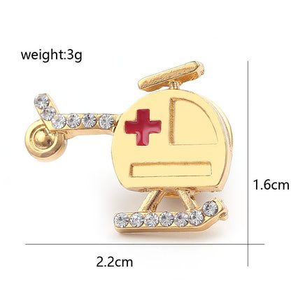 Fashion Trendy Temperament Medical Device Small Brooch