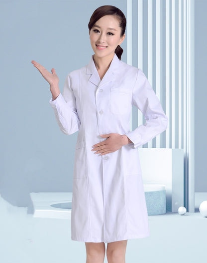 Summer Thin Short Sleeve Nurse Wear White Work Wear