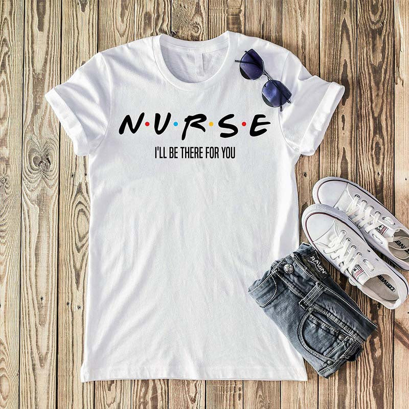 Cool Nurse T-shirt Summer Fun Design